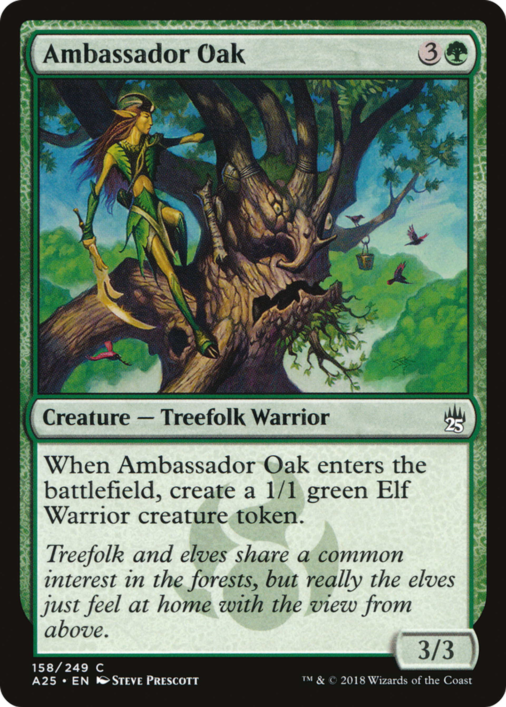Ambassador Oak — Masters 25 — Magic: The Gathering