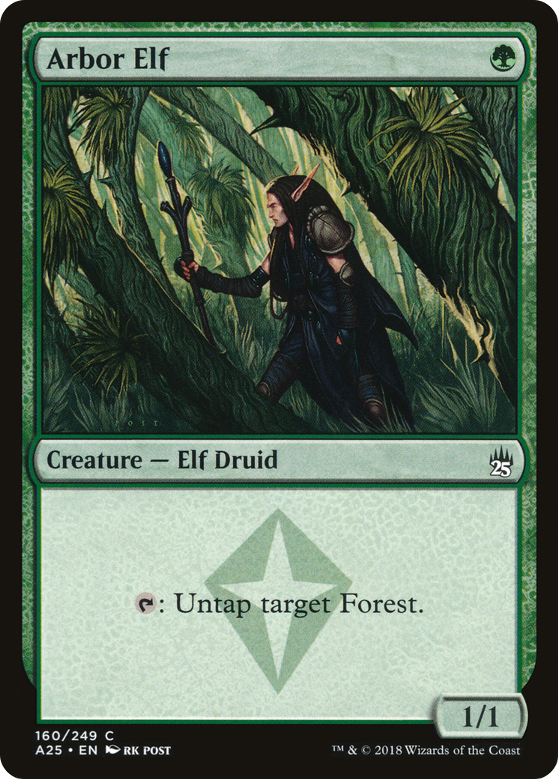 Arbor Elf — Masters 25 — Magic: The Gathering