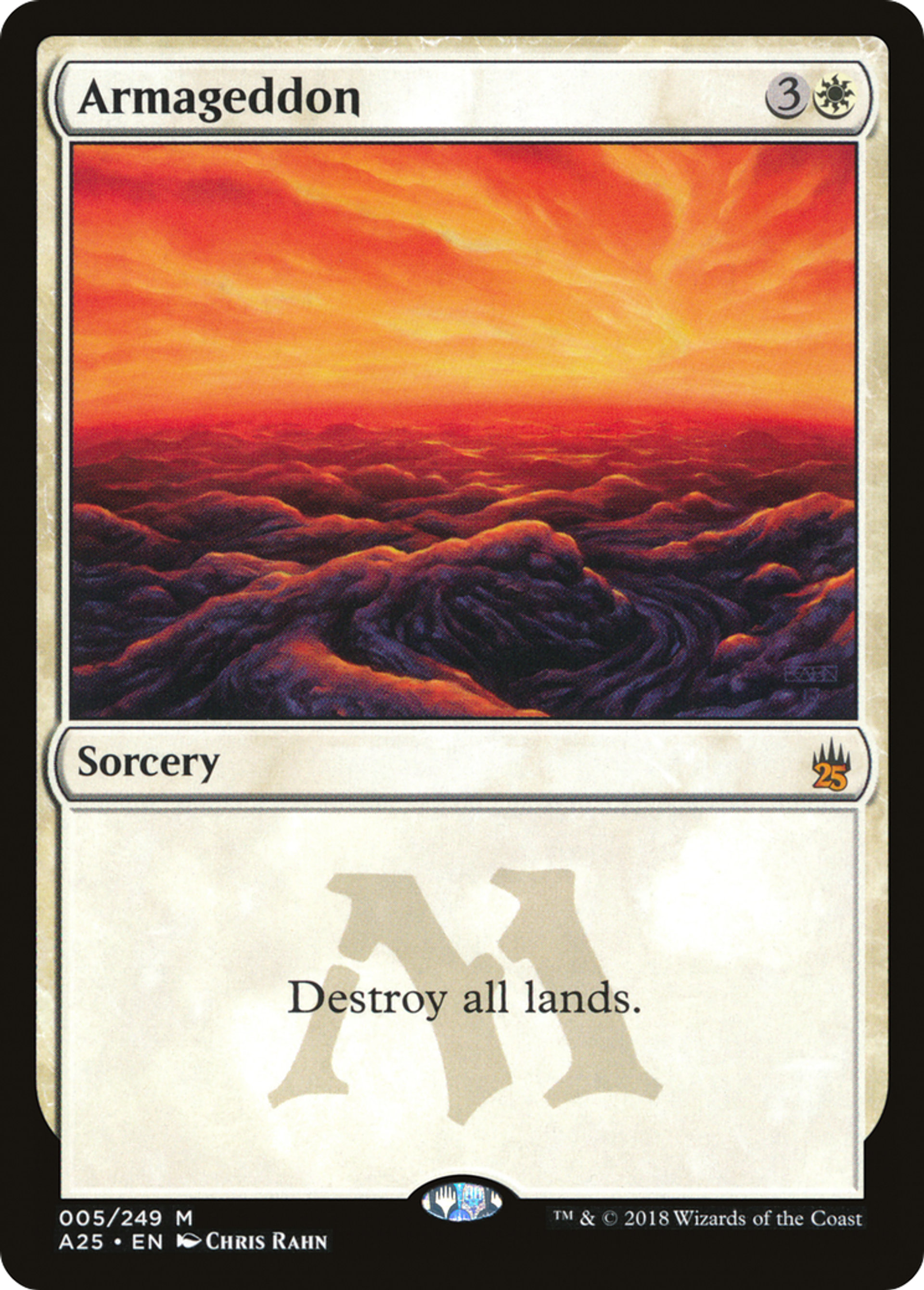 Armageddon — Masters 25 — Magic: The Gathering