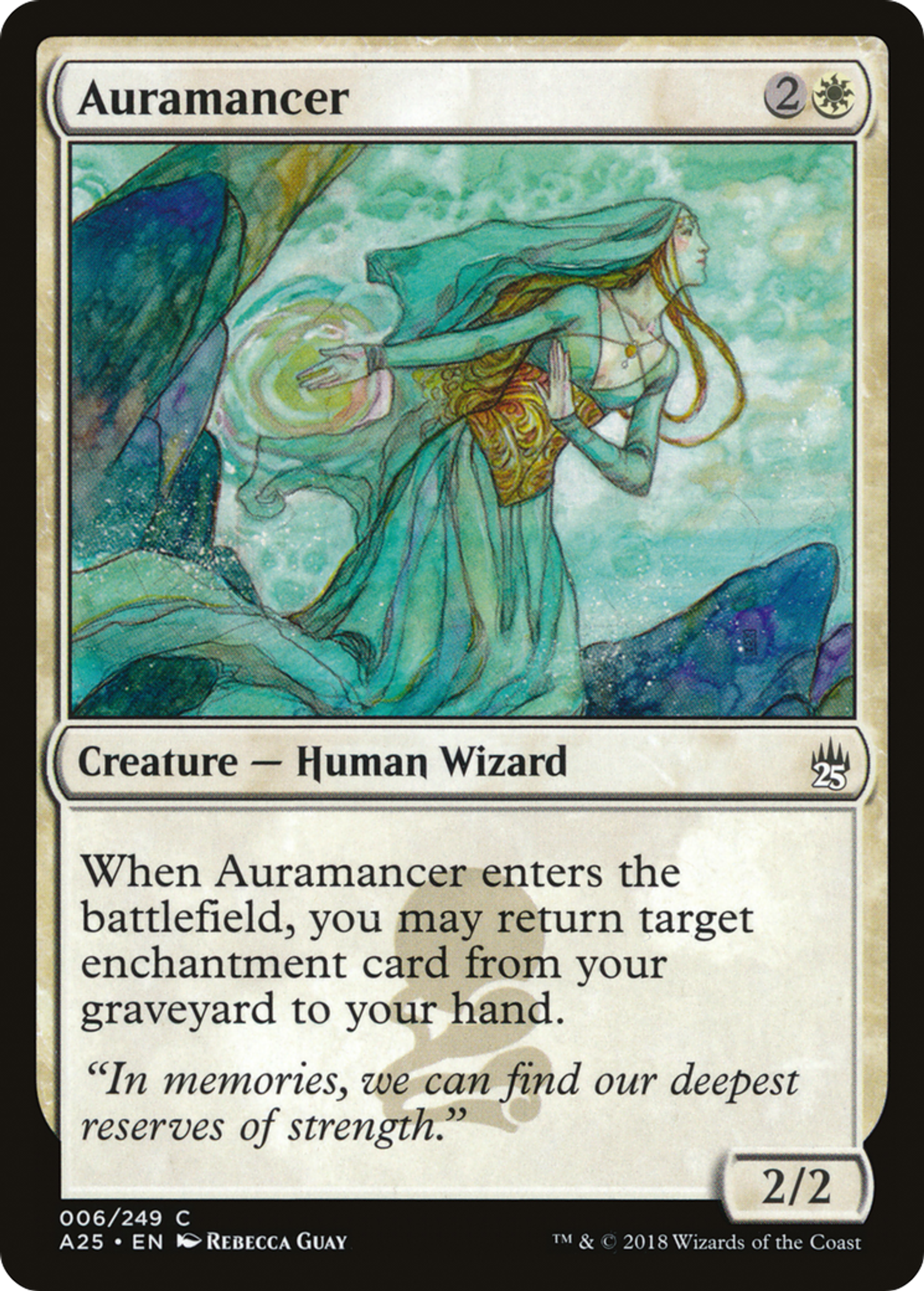 Auramancer — Masters 25 — Magic: The Gathering