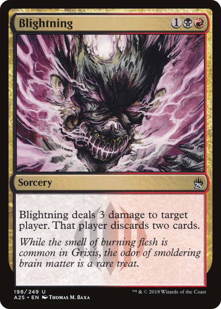 Blightning — Masters 25 — Magic: The Gathering