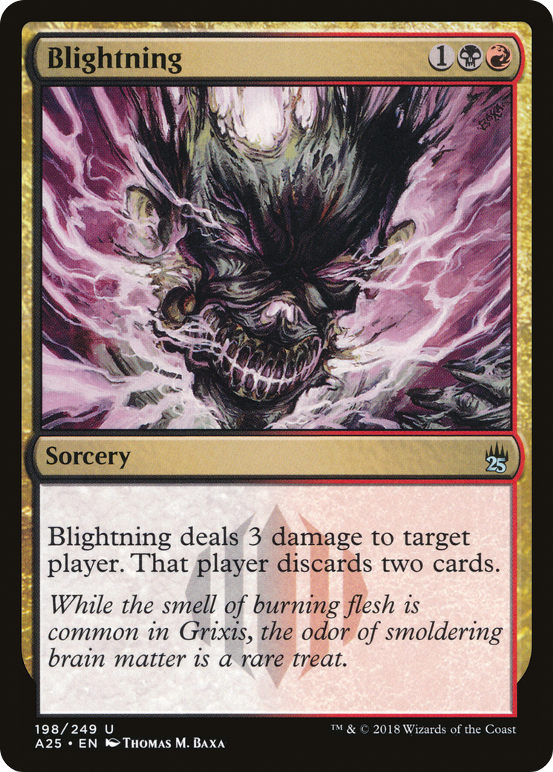 Blightning — Masters 25 — Magic: The Gathering