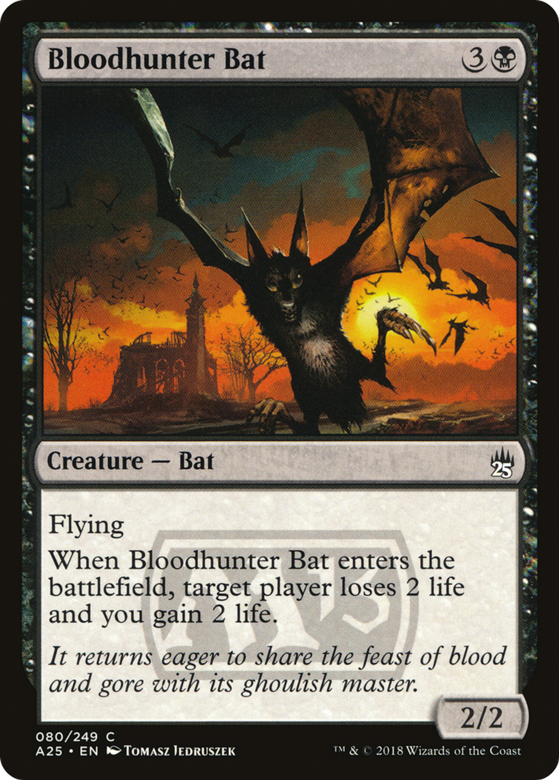 Bloodhunter Bat — Masters 25 — Magic: The Gathering