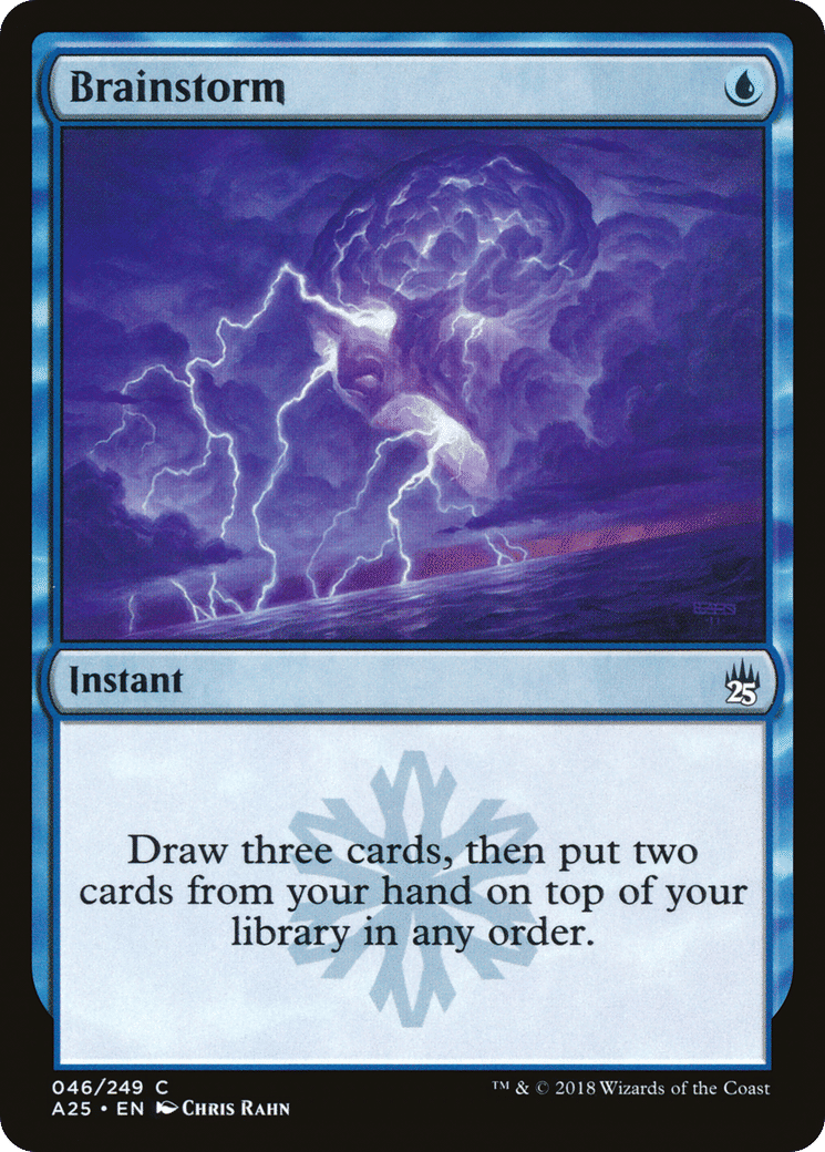Brainstorm — Masters 25 — Magic: The Gathering