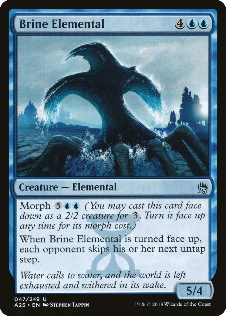 Brine Elemental — Masters 25 — Magic: The Gathering