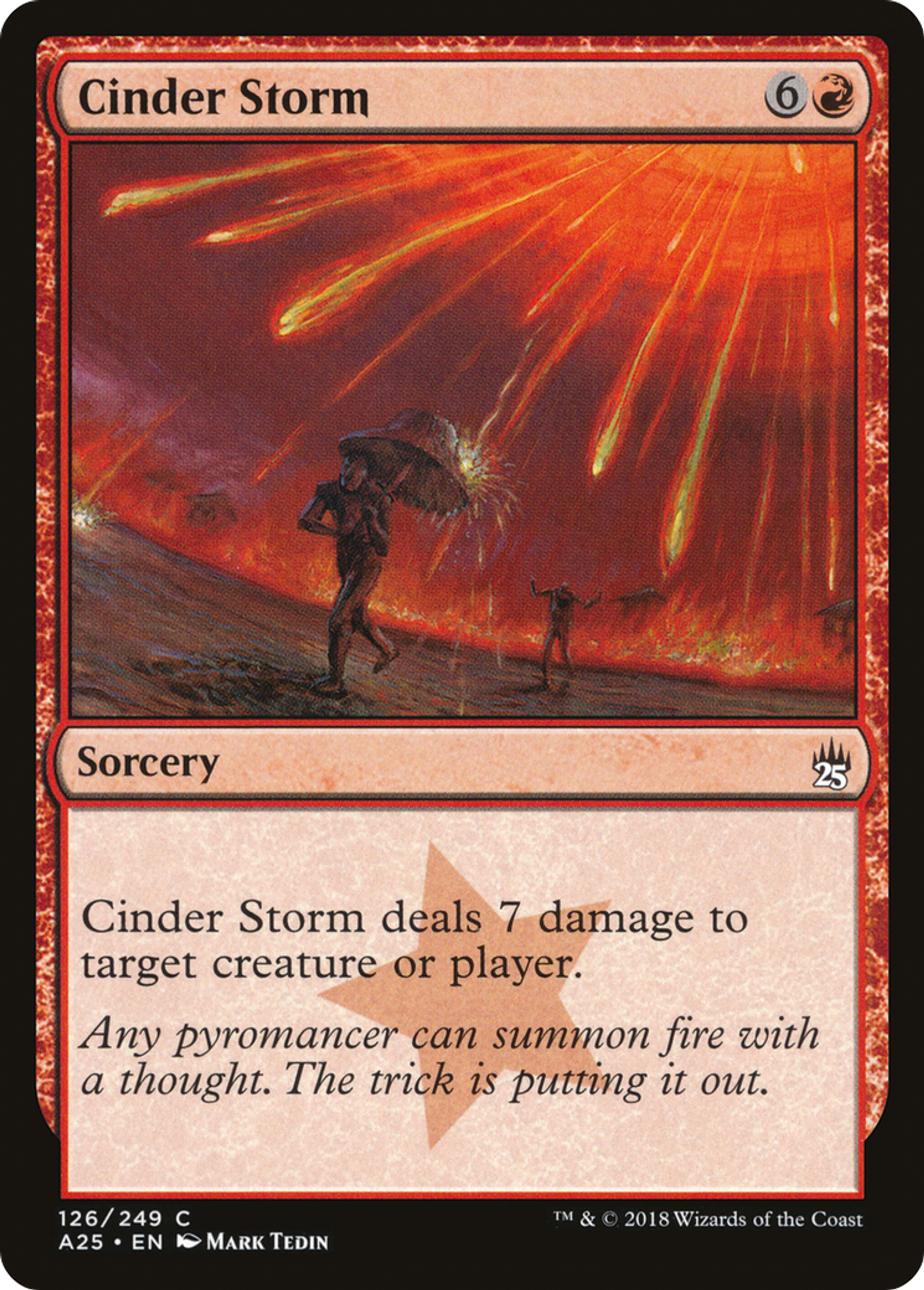 Cinder Storm — Masters 25 — Magic: The Gathering