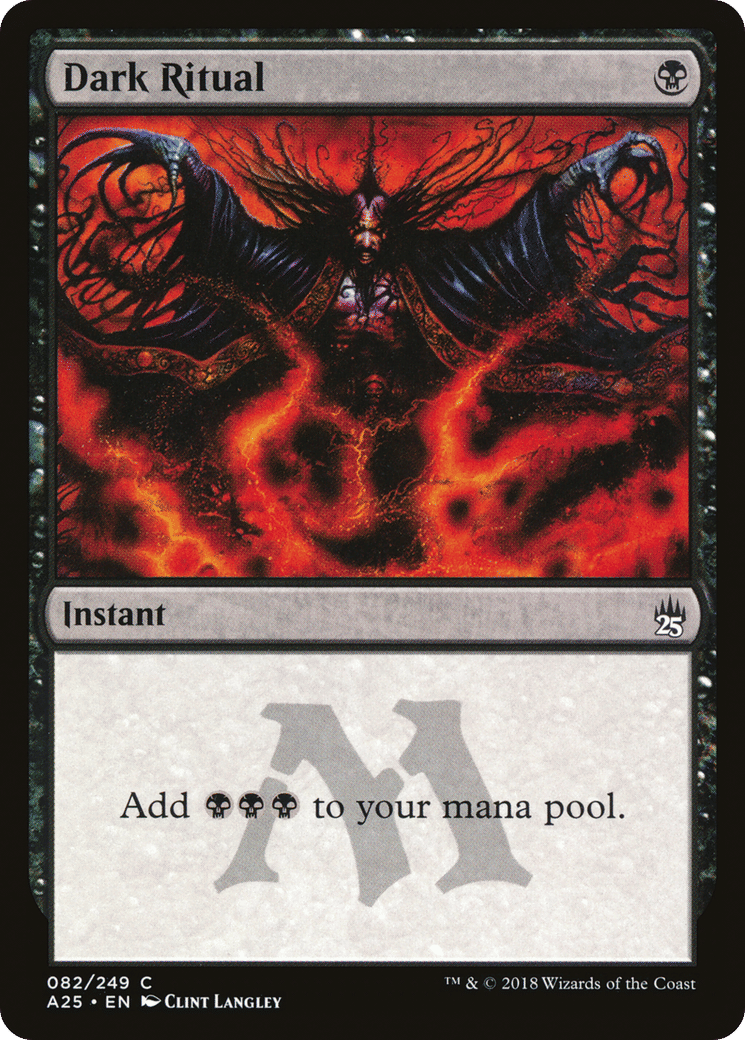 Dark Ritual — Masters 25 — Magic: The Gathering
