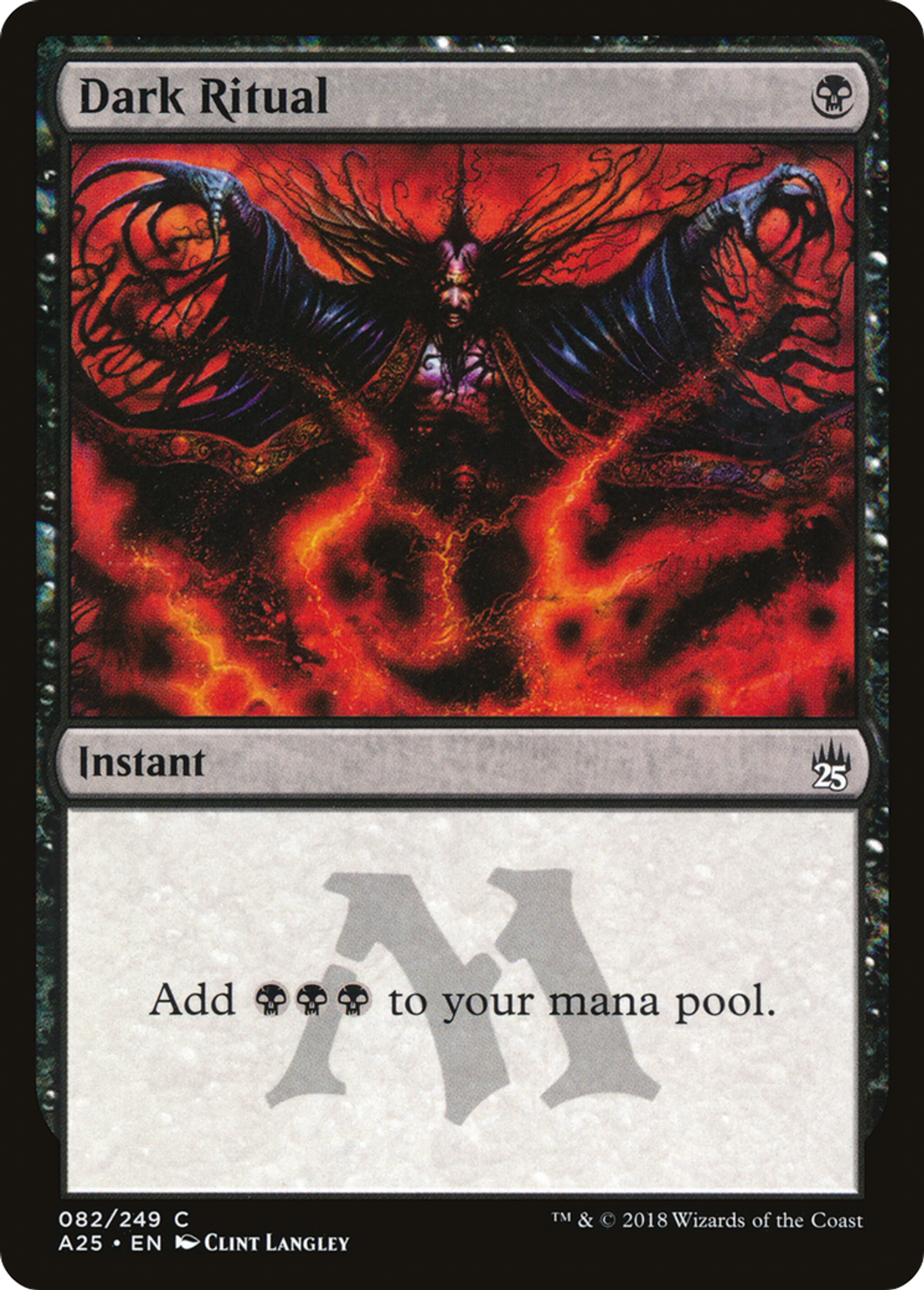Dark Ritual — Masters 25 — Magic: The Gathering