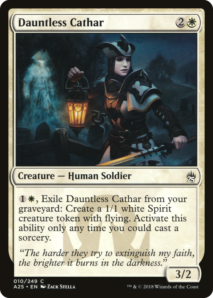 Dauntless Cathar — Masters 25 — Magic: The Gathering
