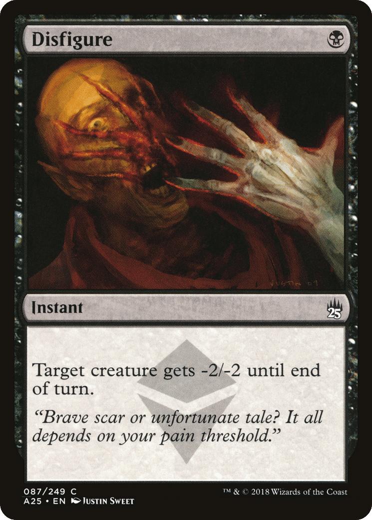 Disfigure — Masters 25 — Magic: The Gathering