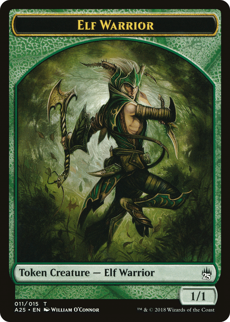 Elf Warrior — Masters 25 — Magic: The Gathering