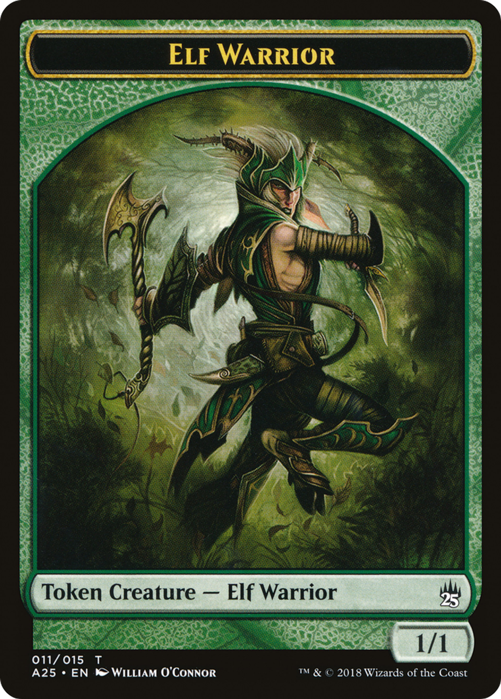 Elf Warrior — Masters 25 — Magic: The Gathering