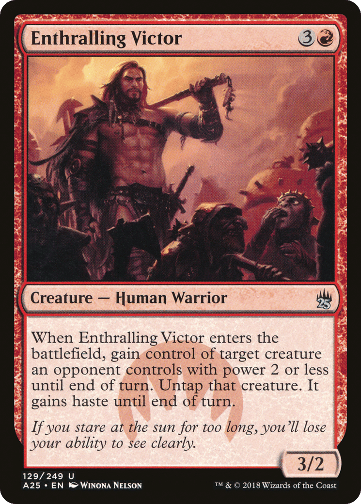Enthralling Victor — Masters 25 — Magic: The Gathering