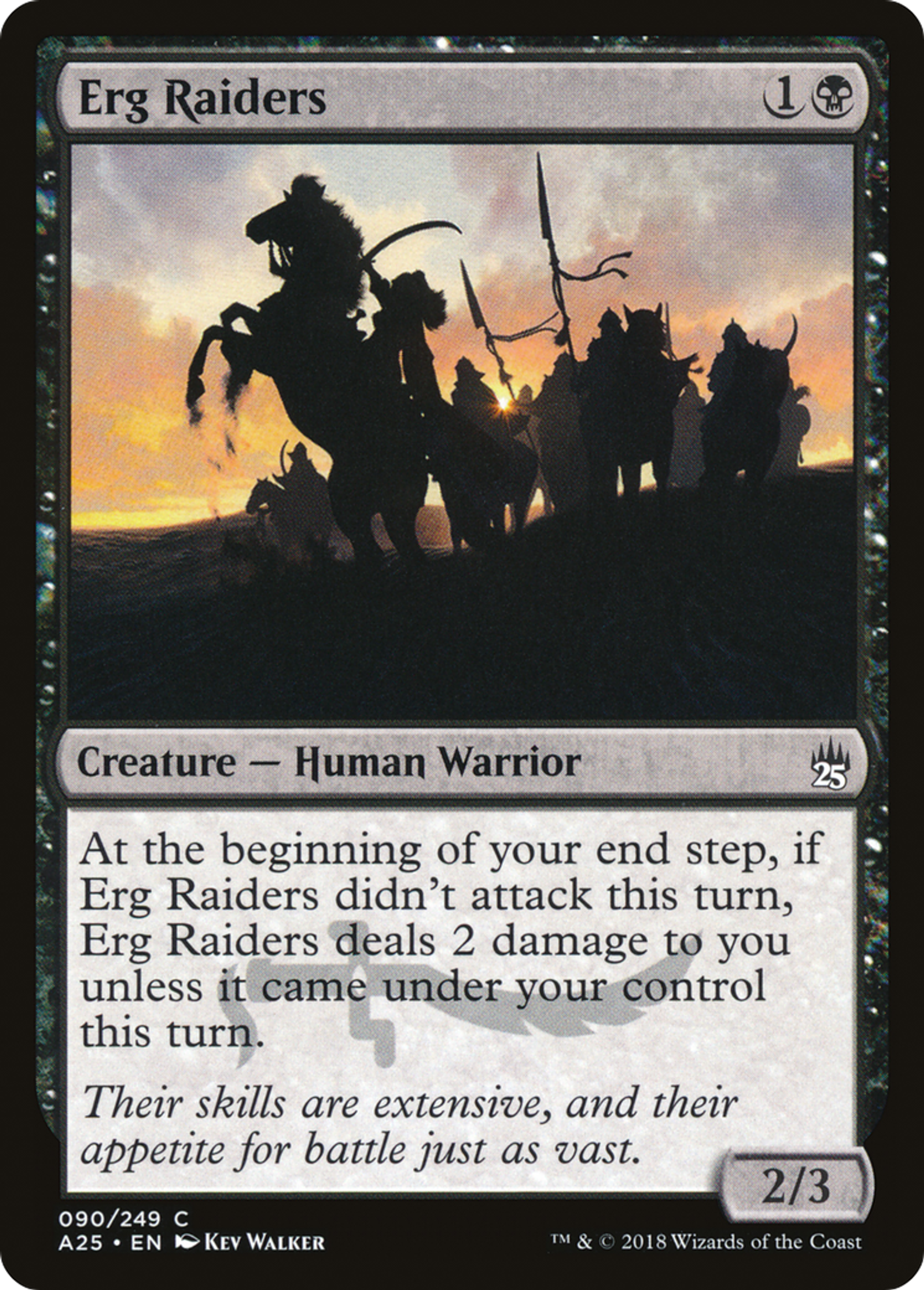 Erg Raiders — Masters 25 — Magic: The Gathering