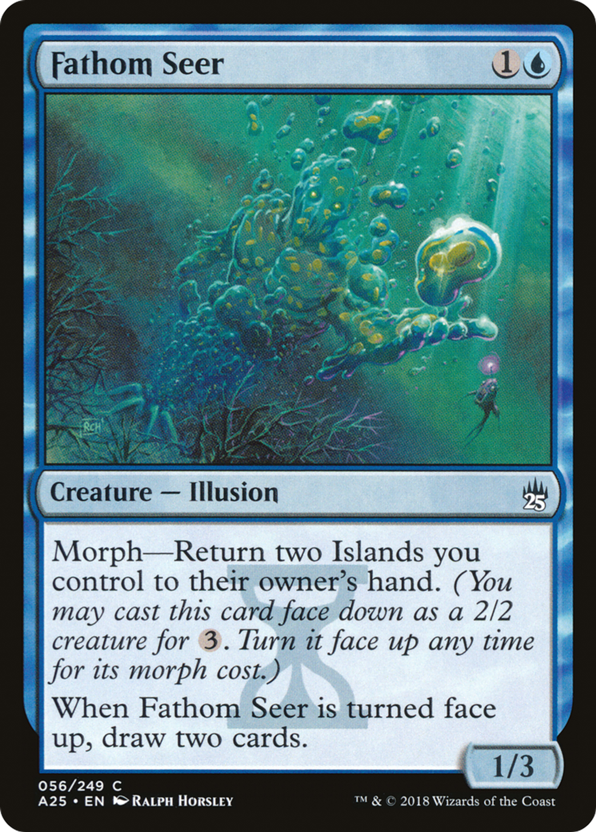 Fathom Seer — Masters 25 — Magic: The Gathering