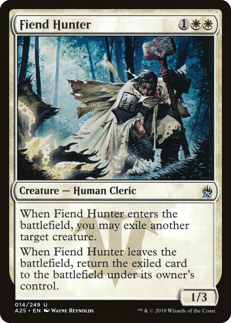 Fiend Hunter — Masters 25 — Magic: The Gathering