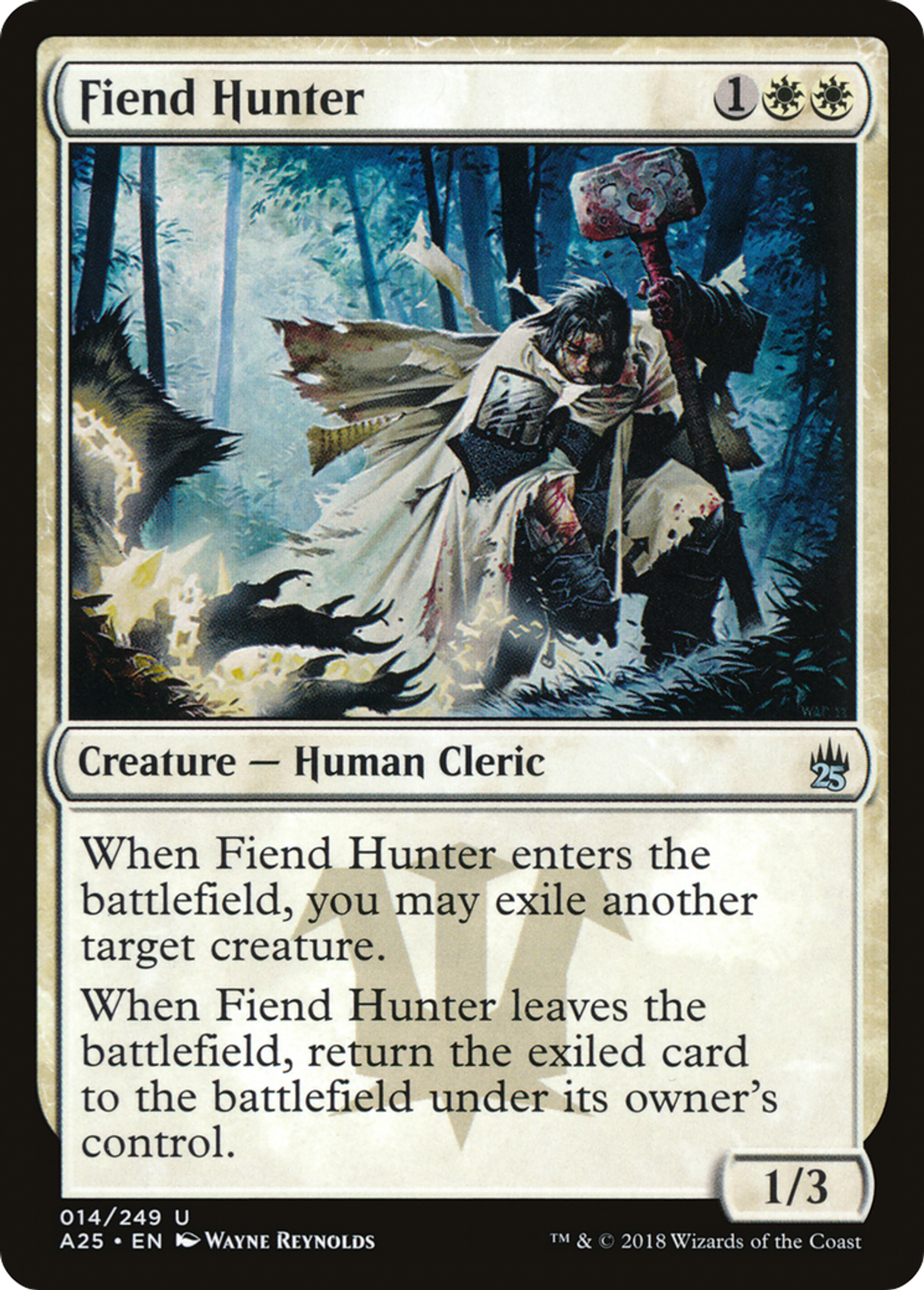 Fiend Hunter — Masters 25 — Magic: The Gathering