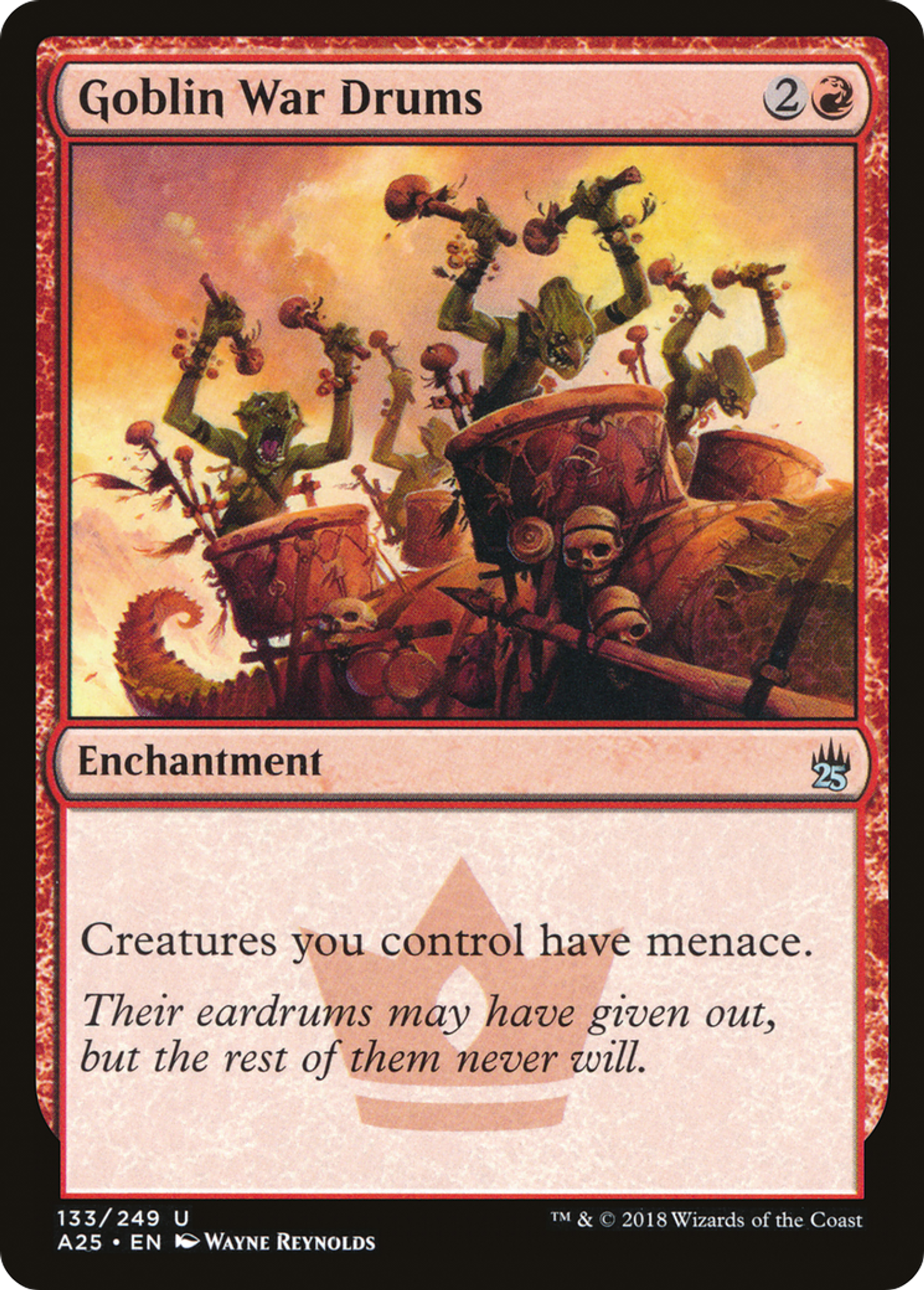 Goblin War Drums — Masters 25 — Magic: The Gathering