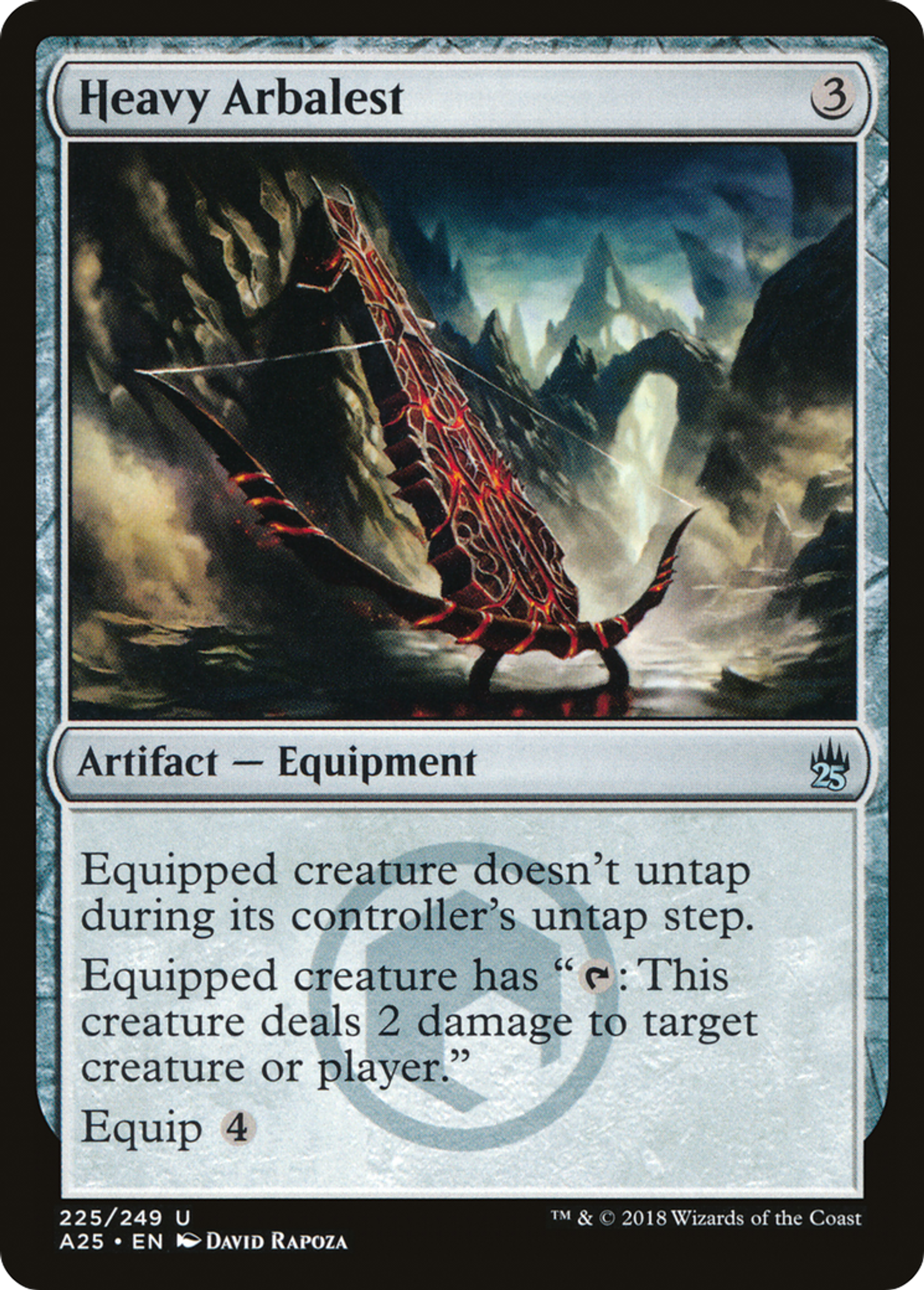 Heavy Arbalest — Masters 25 — Magic: The Gathering