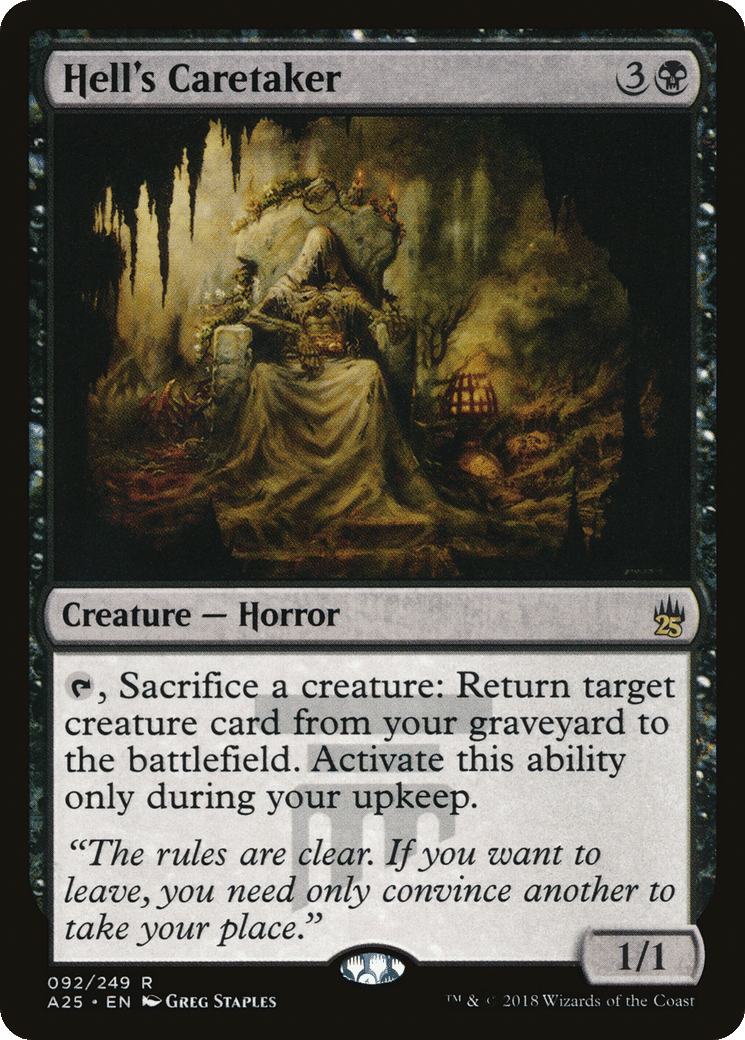 Hell's Caretaker — Masters 25 — Magic: The Gathering