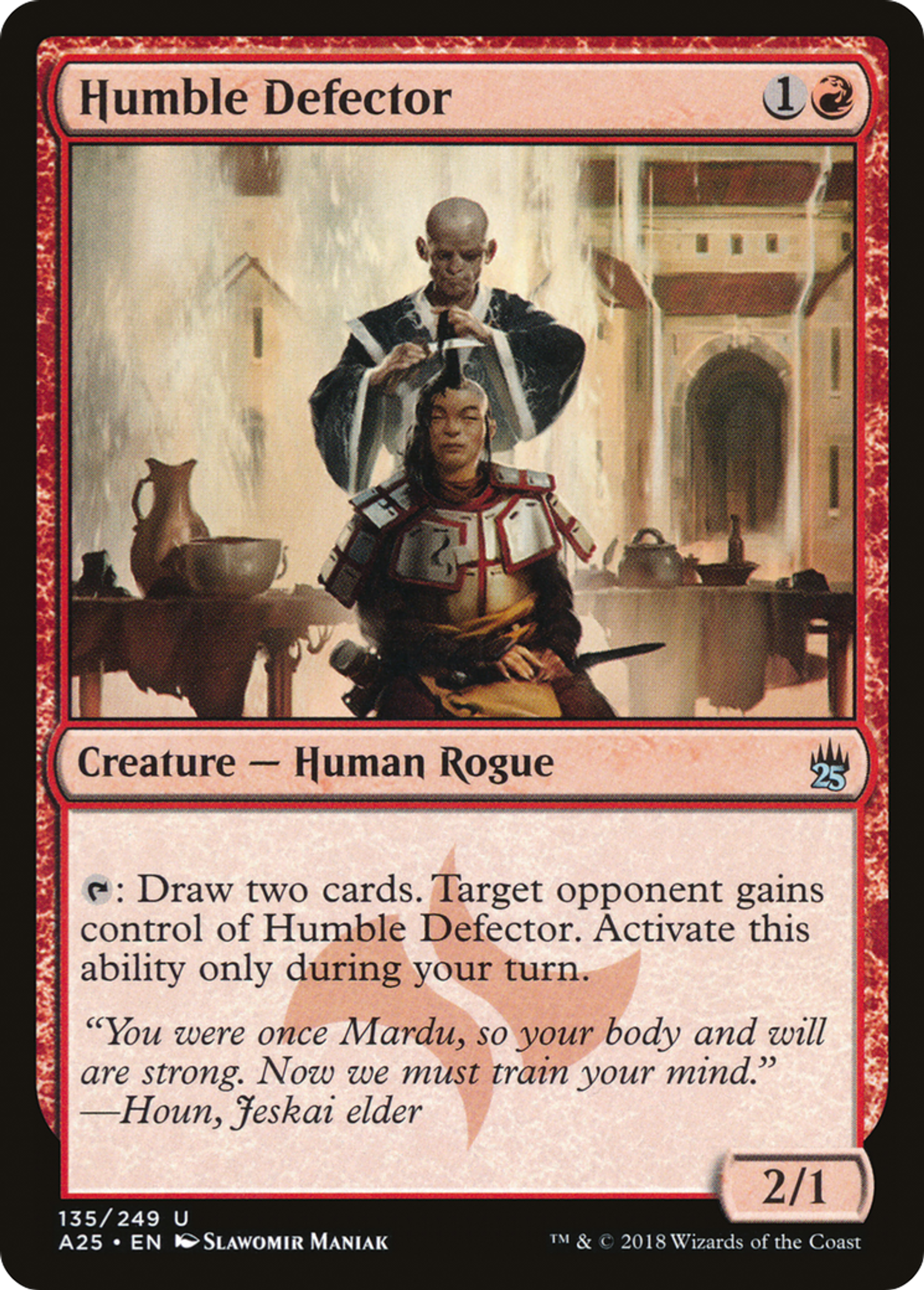 Humble Defector — Masters 25 — Magic: The Gathering