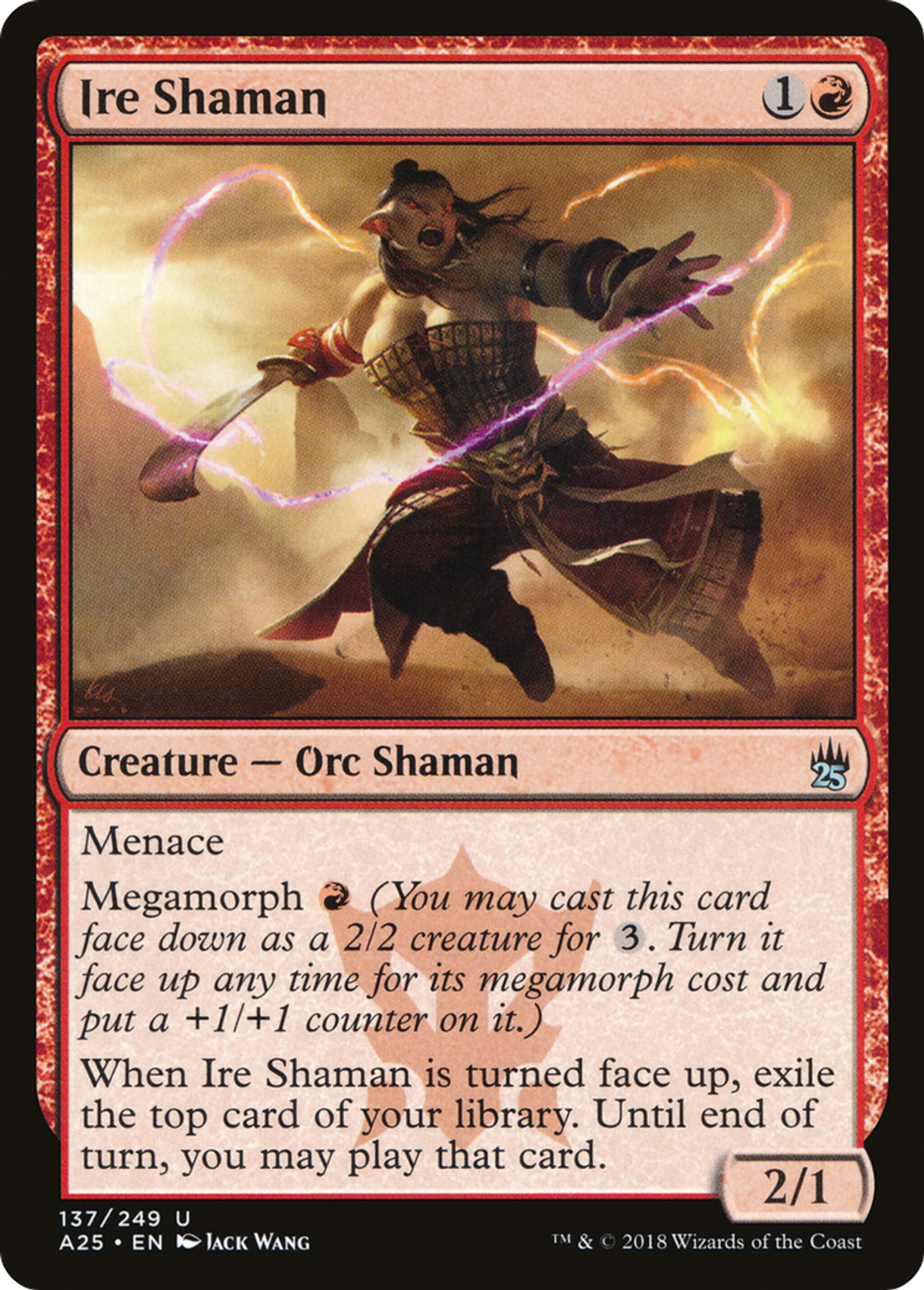 Ire Shaman — Masters 25 — Magic: The Gathering