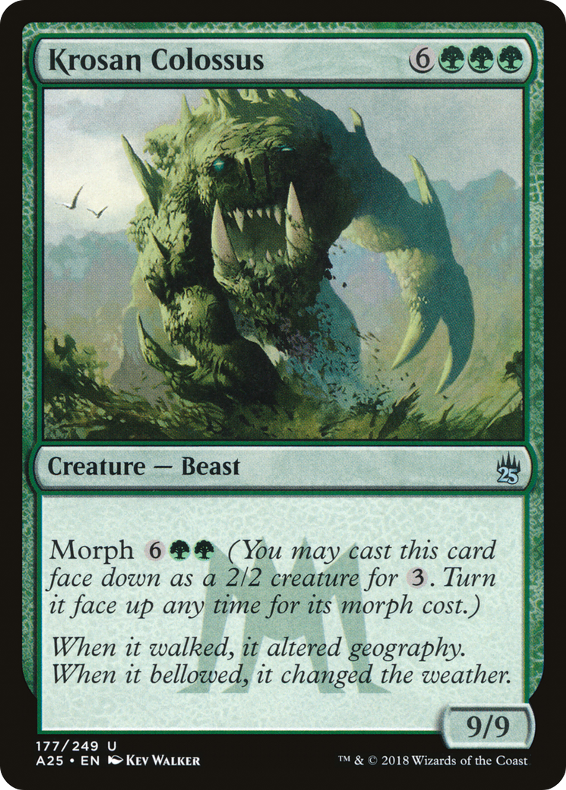 Krosan Colossus — Masters 25 — Magic: The Gathering