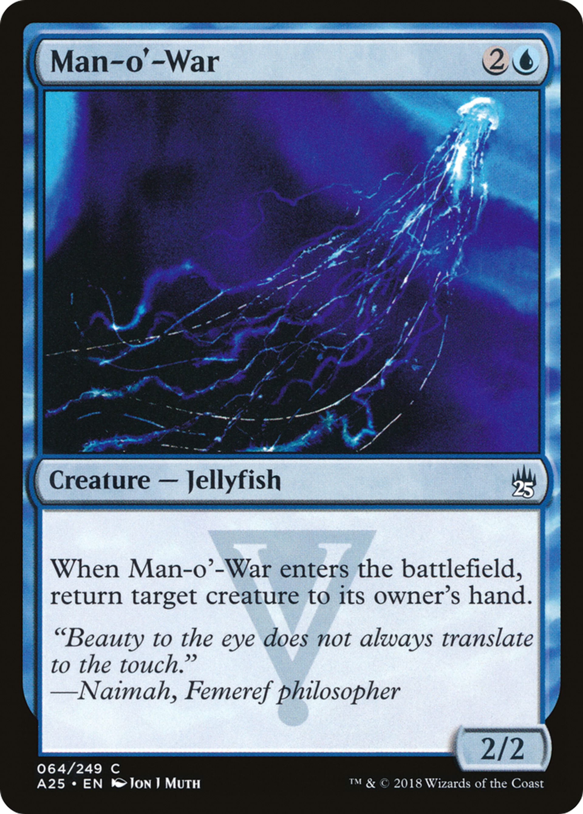 Man-o'-War — Masters 25 — Magic: The Gathering