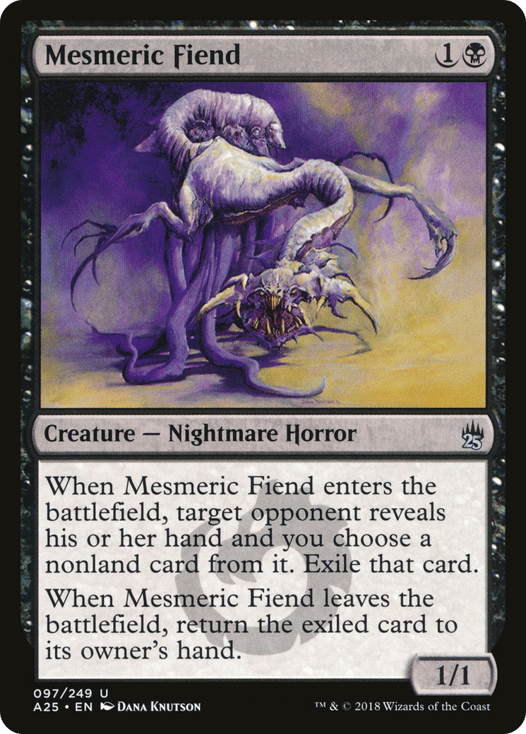 Mesmeric Fiend — Masters 25 — Magic: The Gathering