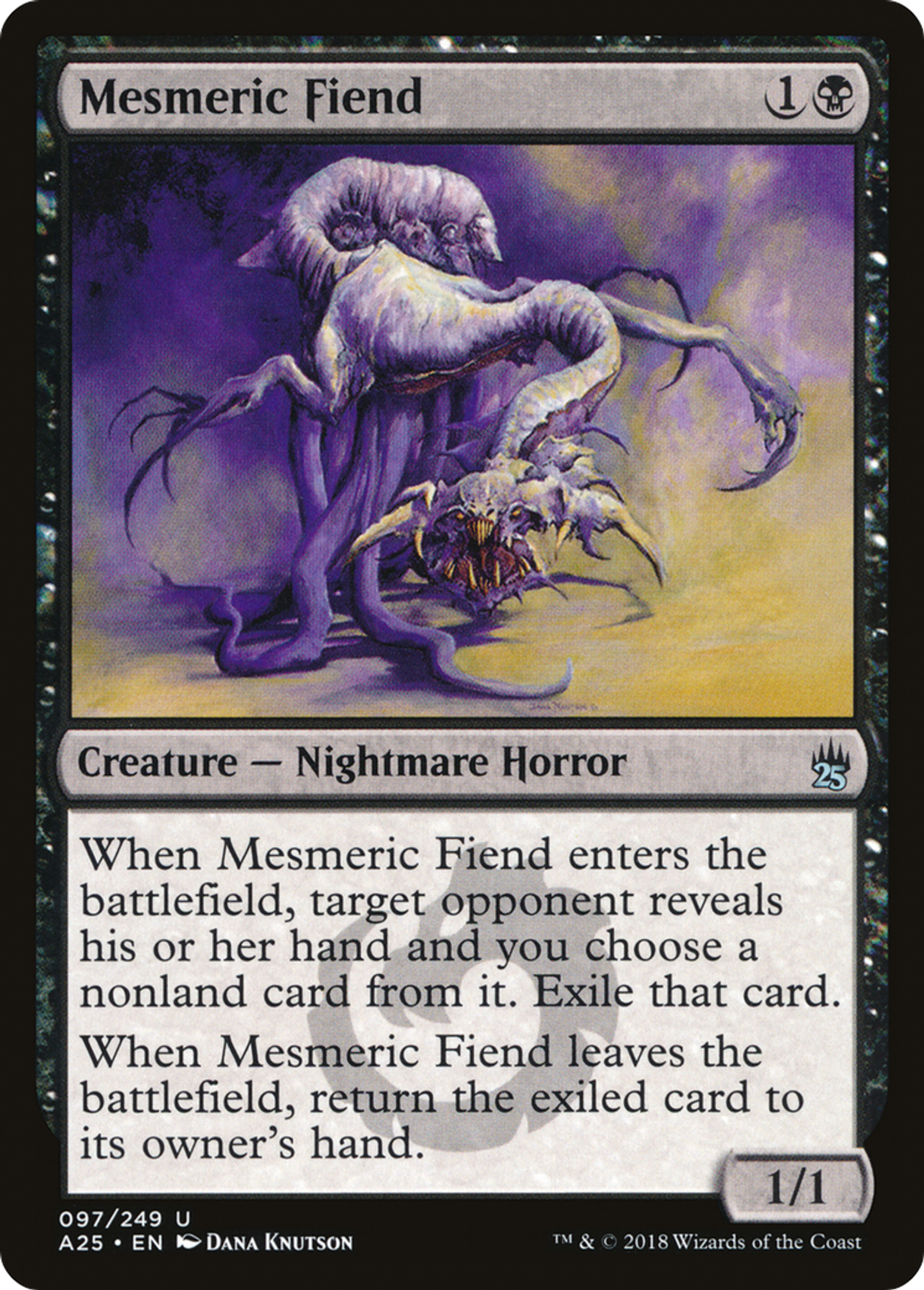 Mesmeric Fiend — Masters 25 — Magic: The Gathering