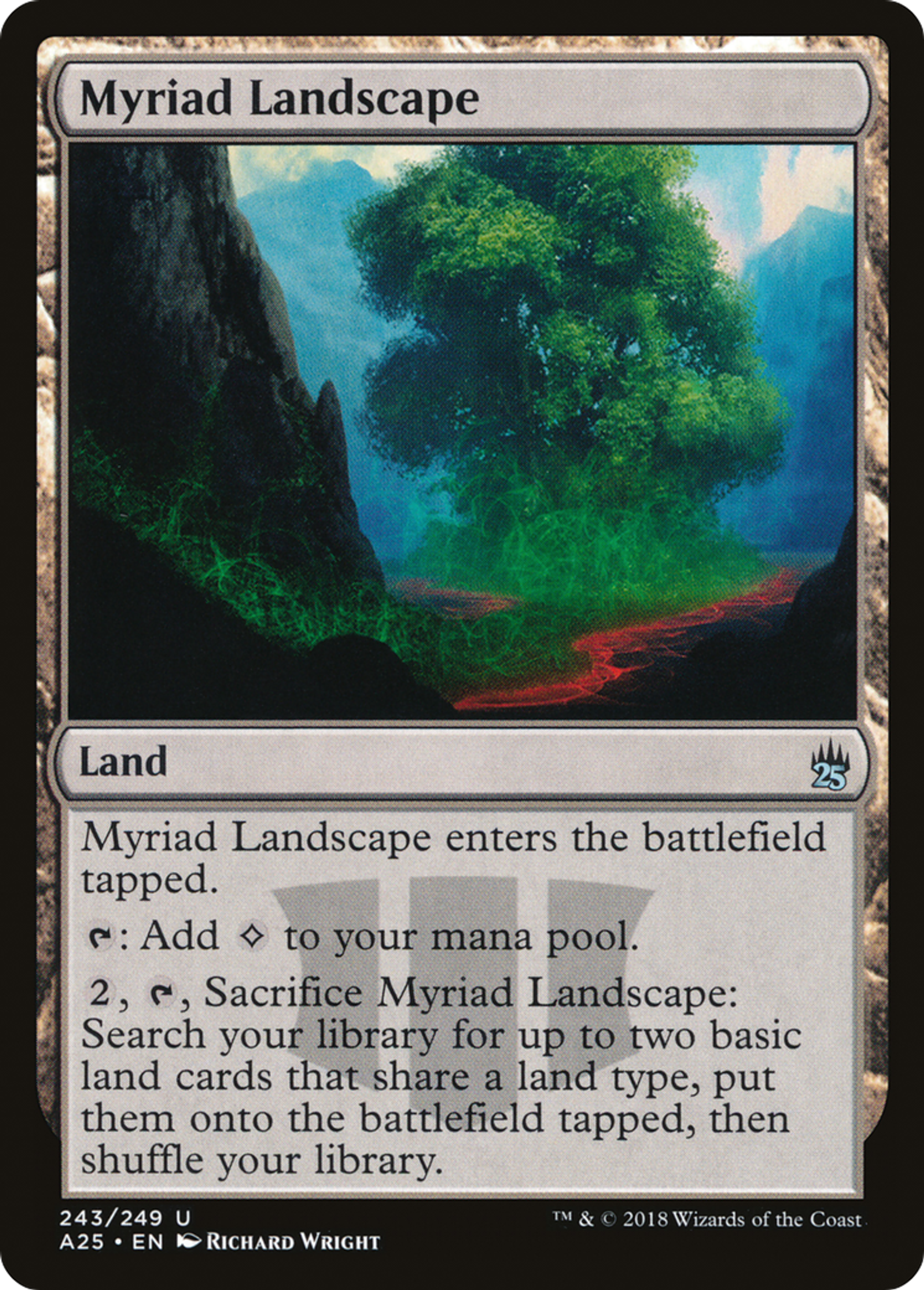 Paysage myriadaire — Masters 25 — Magic: The Gathering