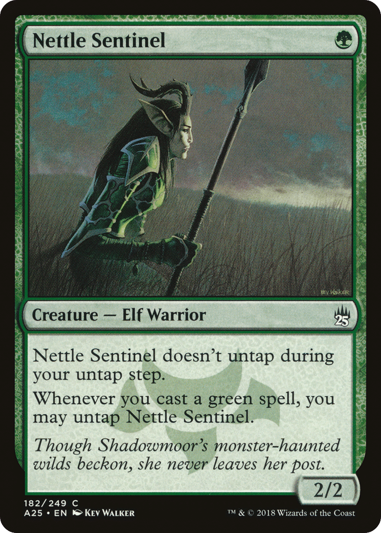 Nettle Sentinel — Masters 25 — Magic: The Gathering