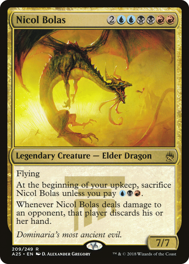Nicol Bolas — Masters 25 — Magic: The Gathering