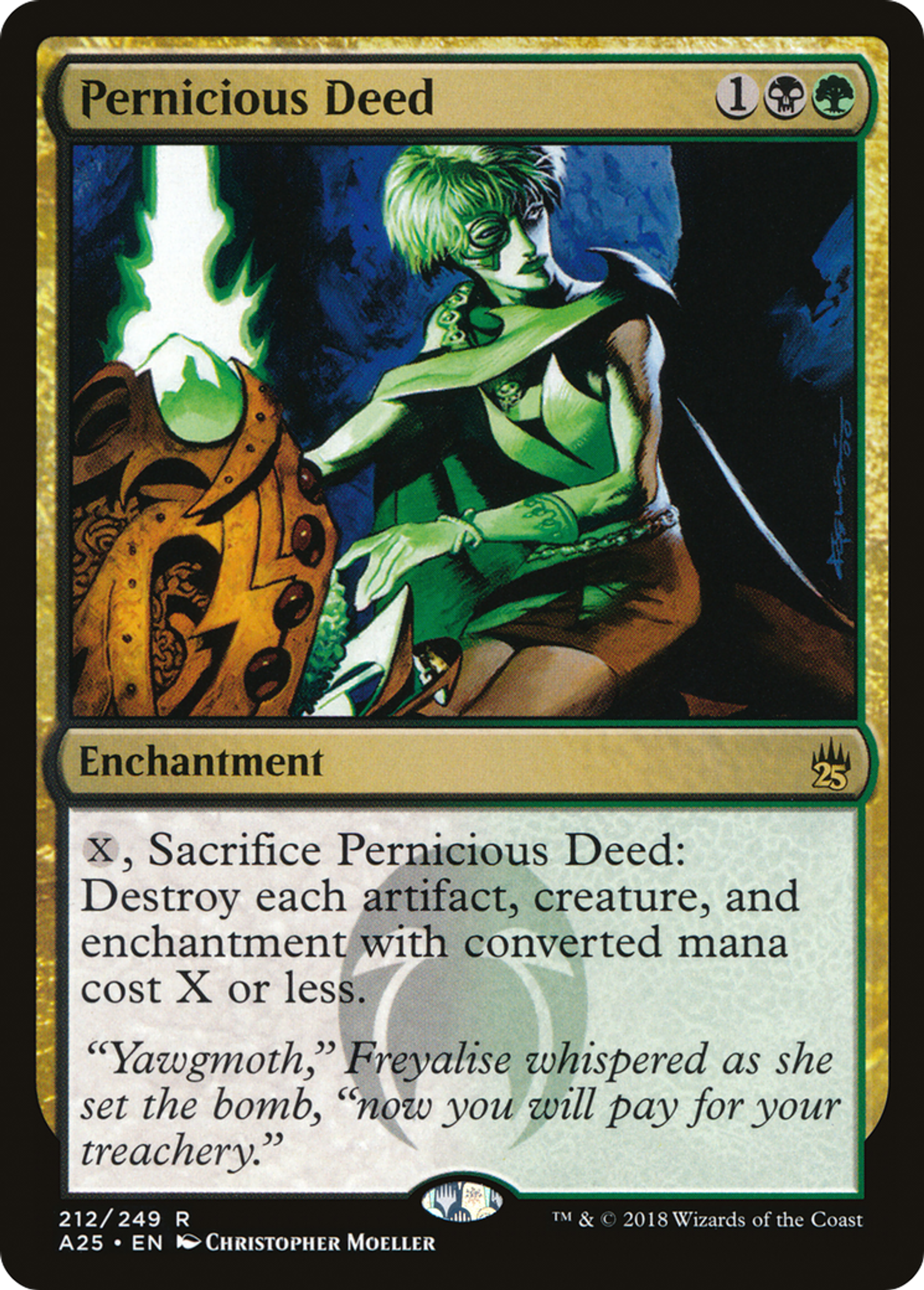 Pernicious Deed — Masters 25 — Magic: The Gathering