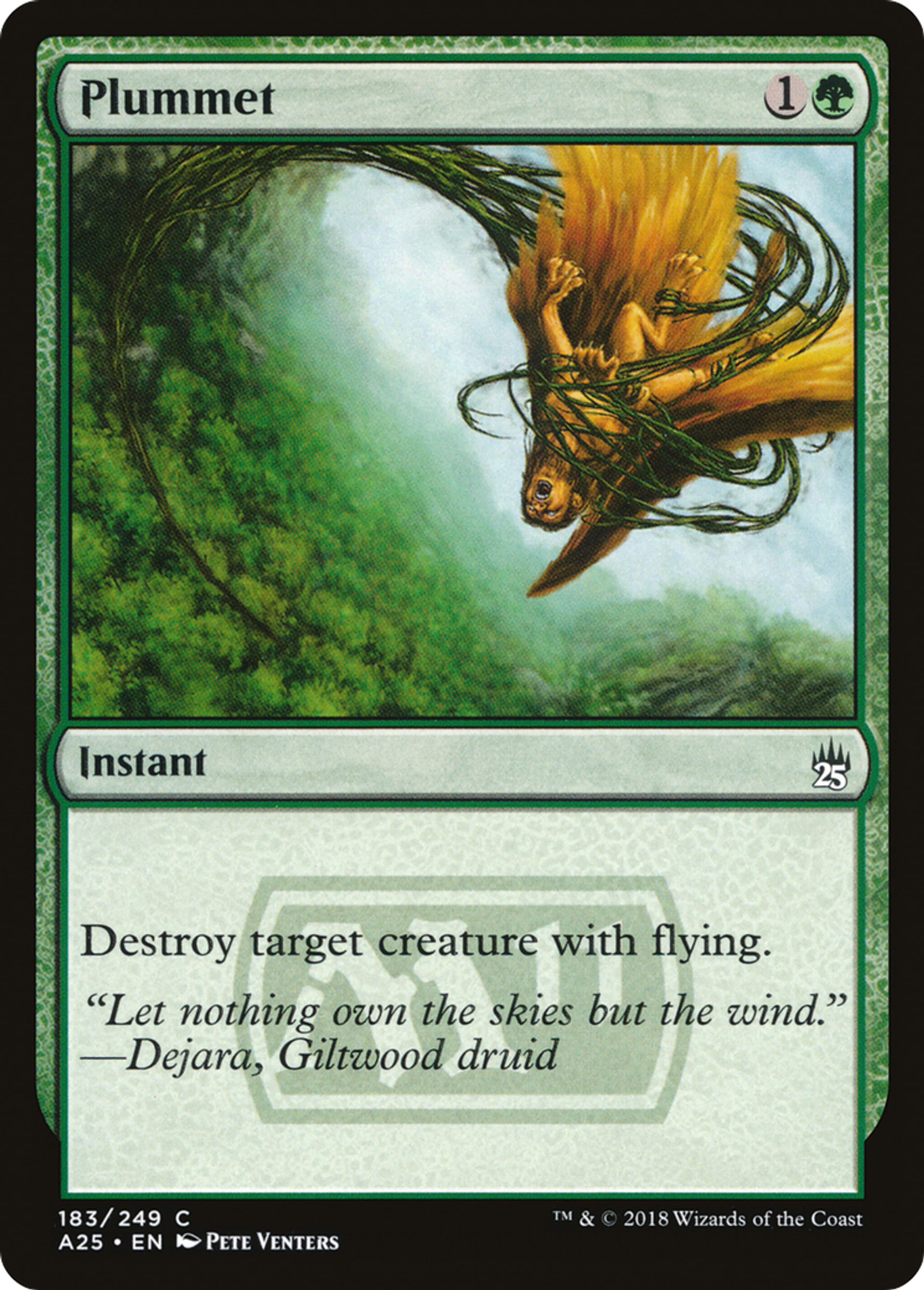 Plummet — Masters 25 — Magic: The Gathering
