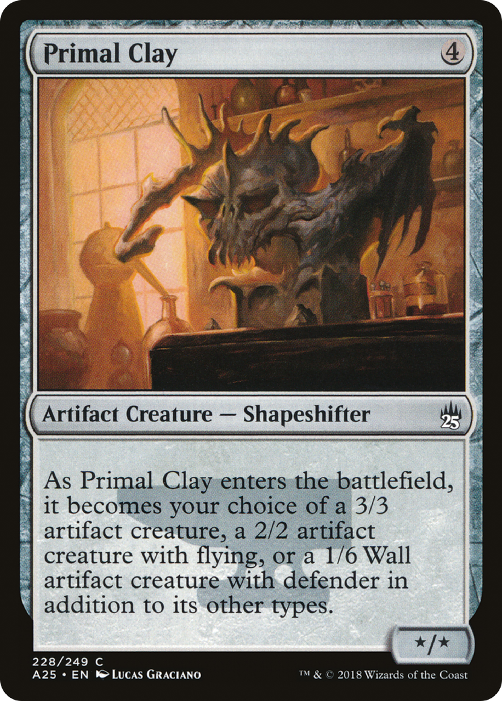 Primal Clay — Masters 25 — Magic: The Gathering