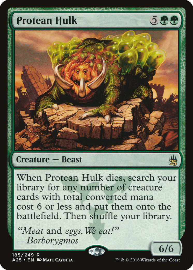 Protean Hulk — Masters 25 — Magic: The Gathering