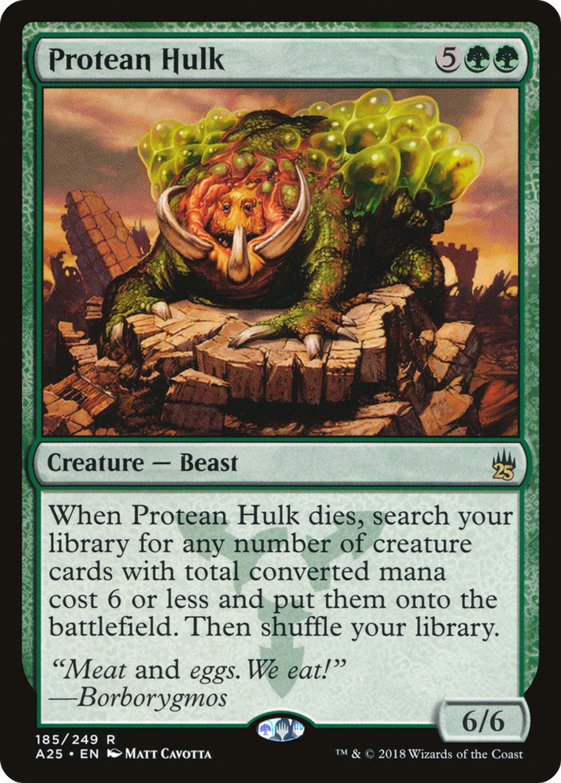 Carcasse protéenne — Masters 25 — Magic: The Gathering