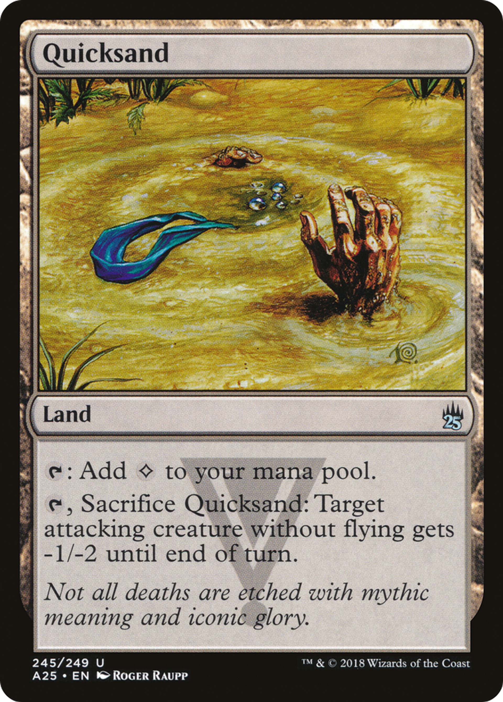 Quicksand — Masters 25 — Magic: The Gathering