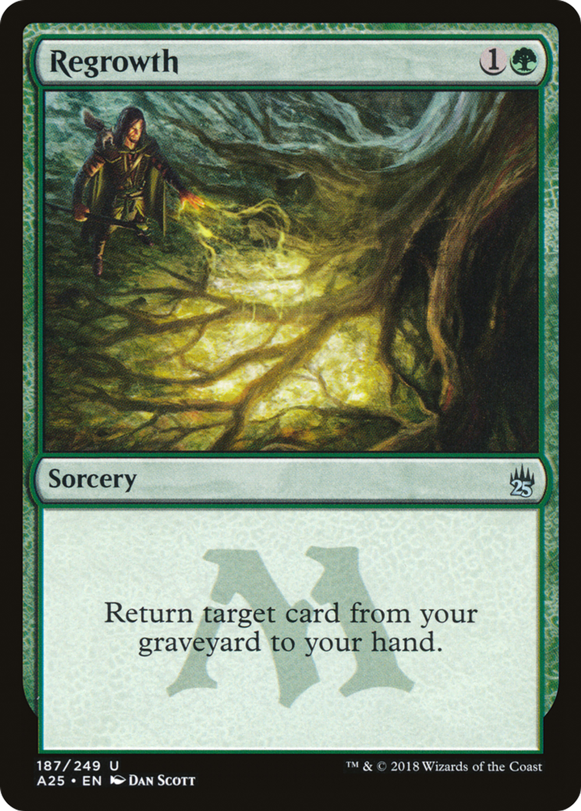 Regrowth — Masters 25 — Magic: The Gathering