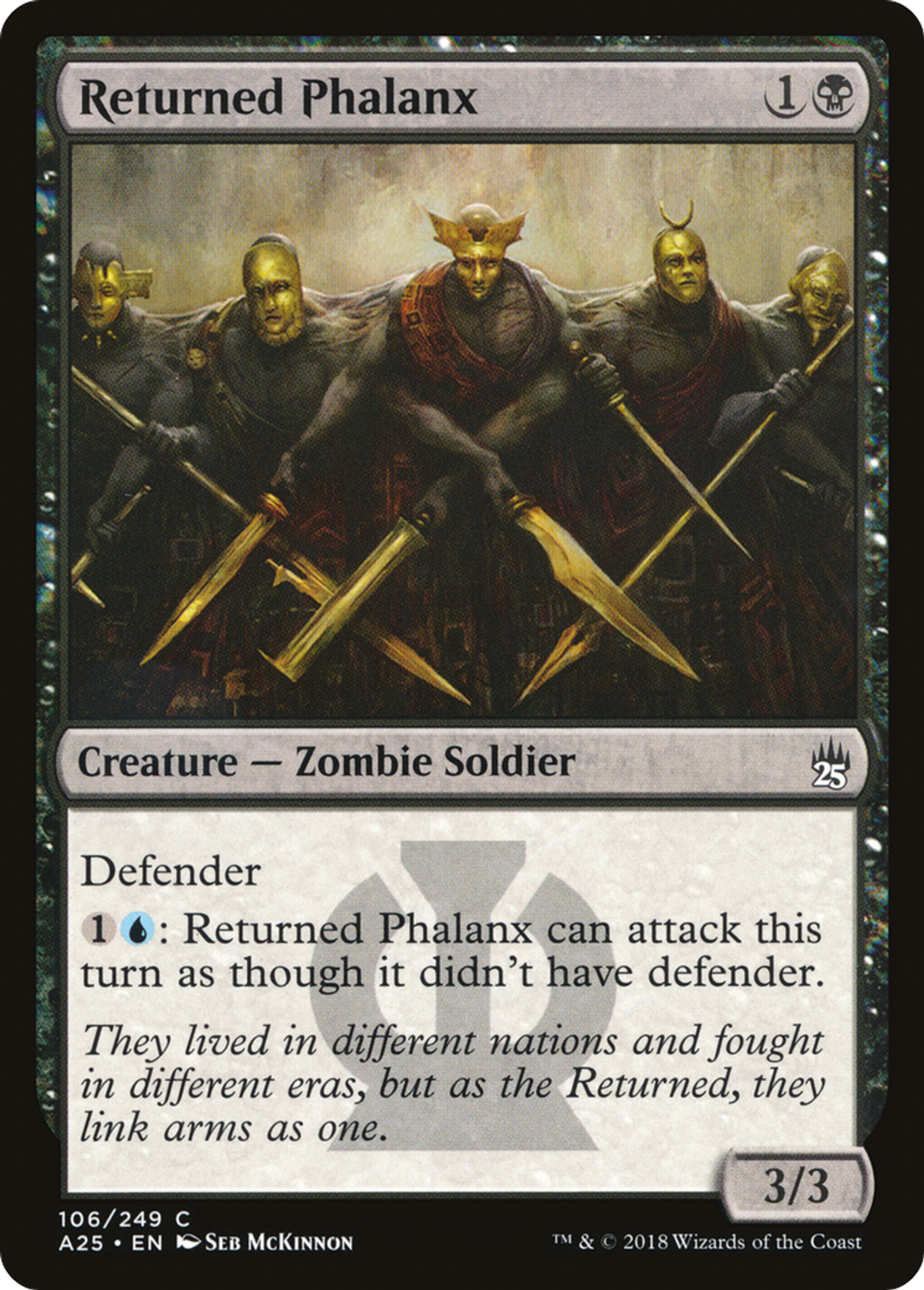 Returned Phalanx — Masters 25 — Magic: The Gathering