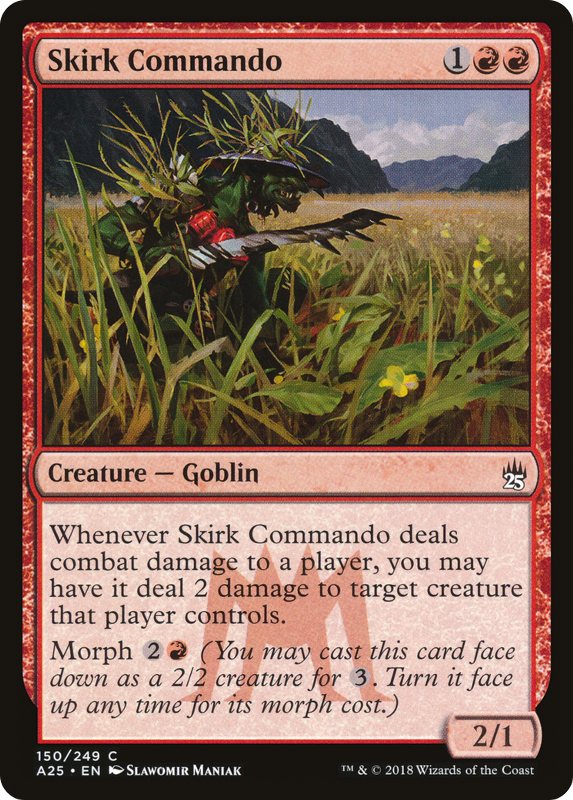 Skirk Commando — Masters 25 — Magic: The Gathering