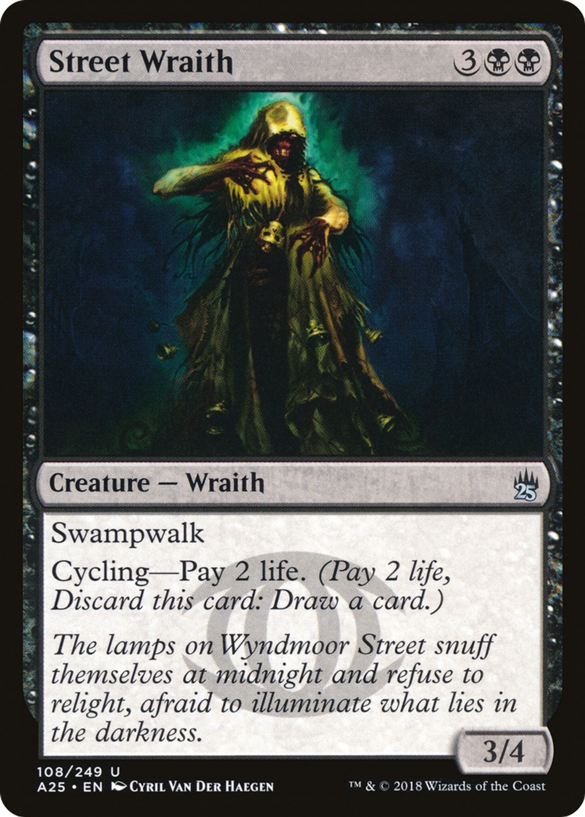 Street Wraith — Masters 25 — Magic: The Gathering
