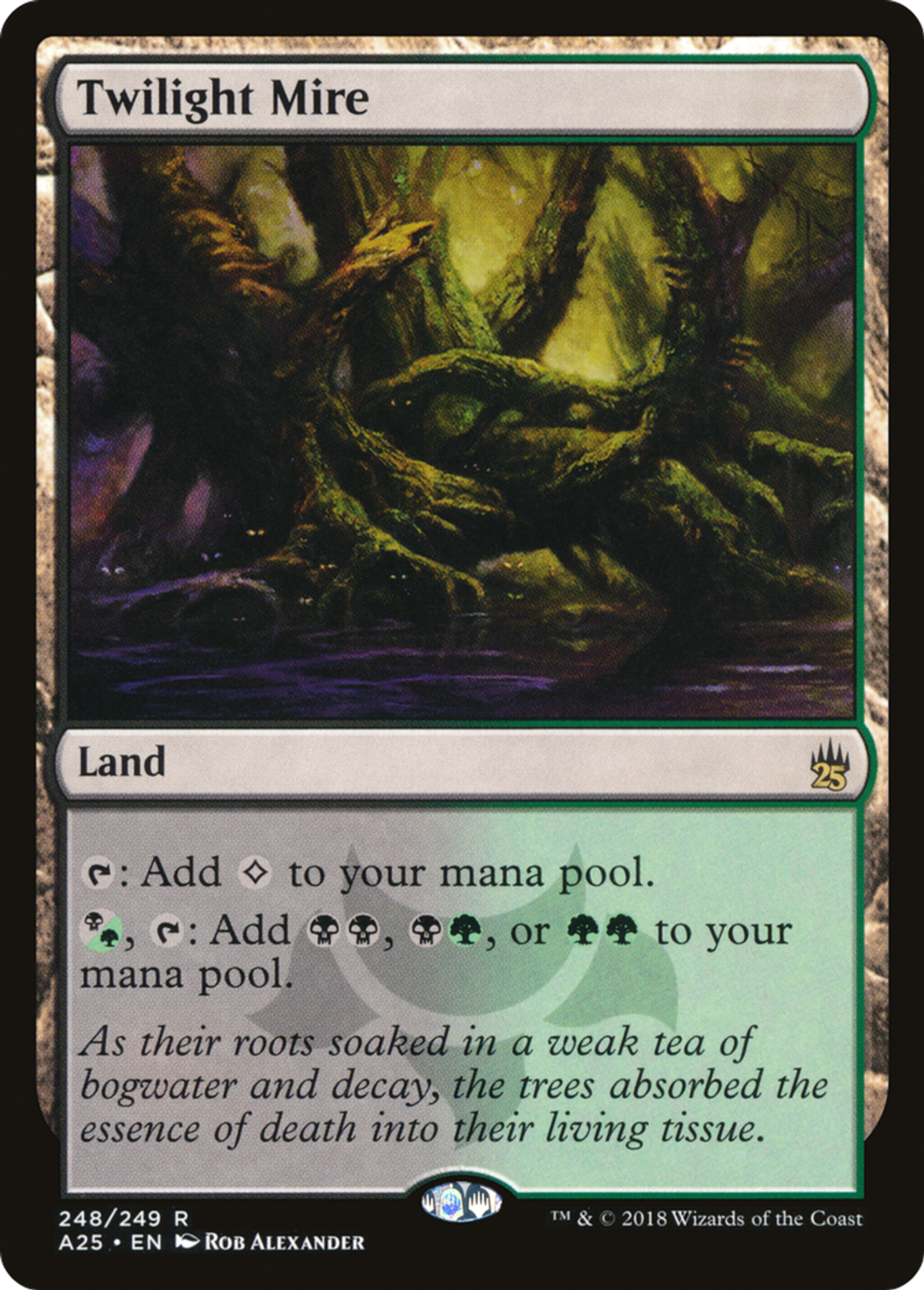 Twilight Mire — Masters 25 — Magic: The Gathering