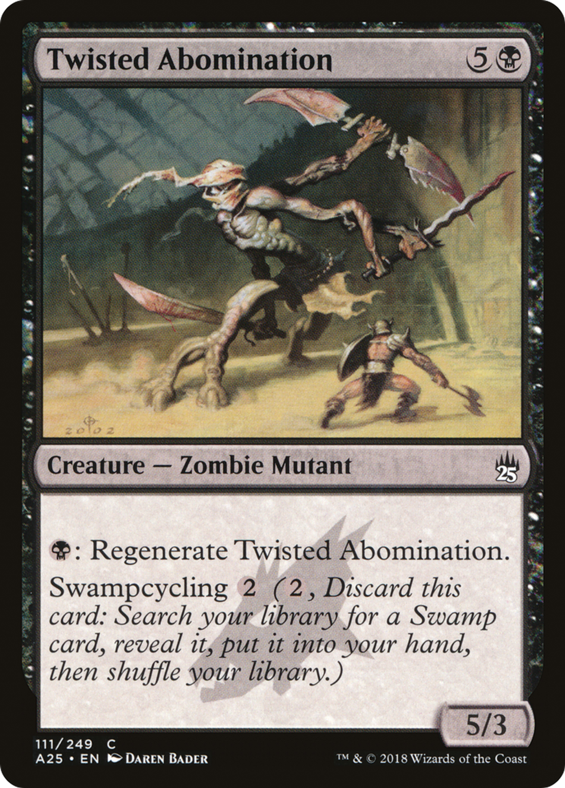 Twisted Abomination — Masters 25 — Magic: The Gathering