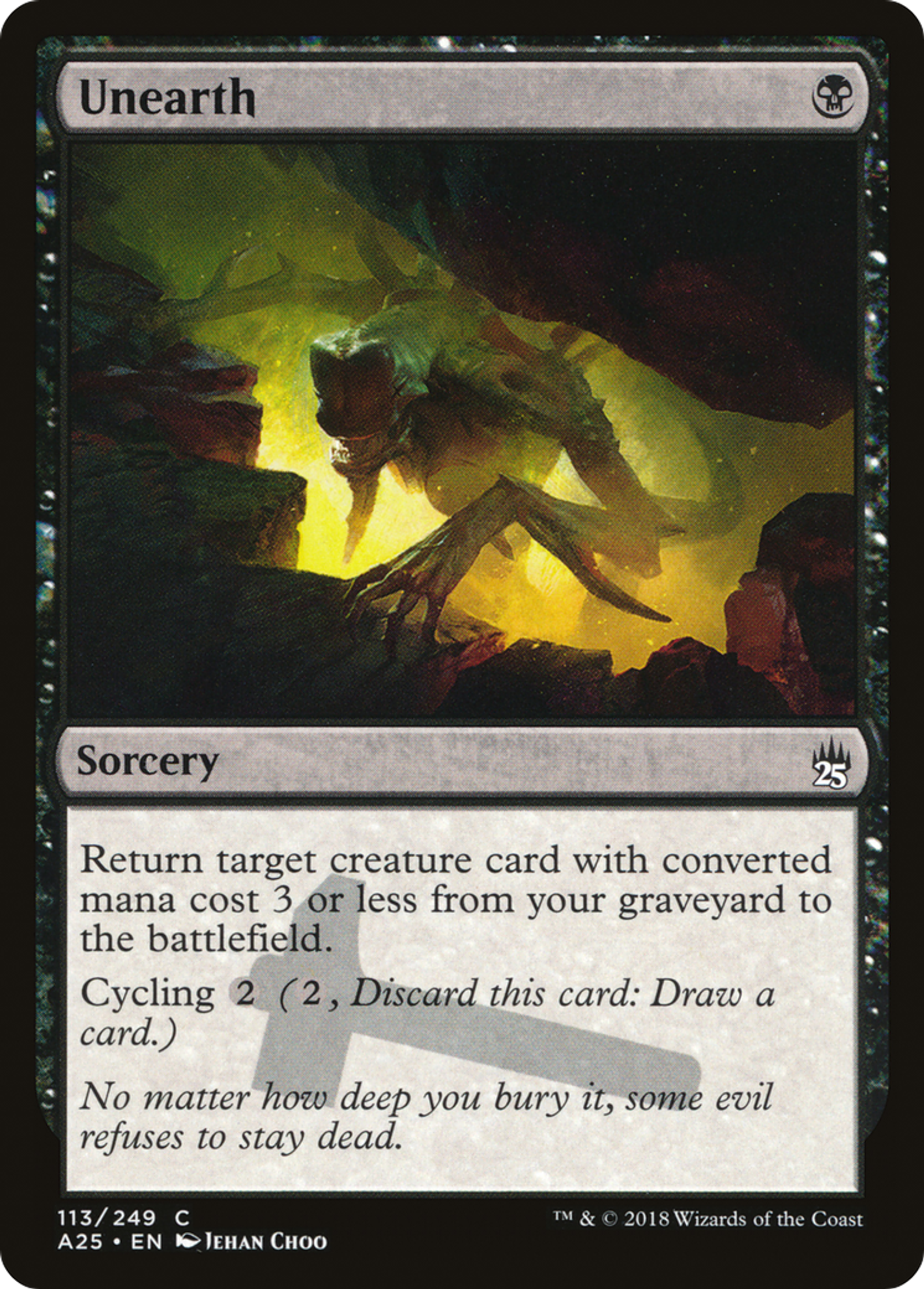 Unearth — Masters 25 — Magic: The Gathering