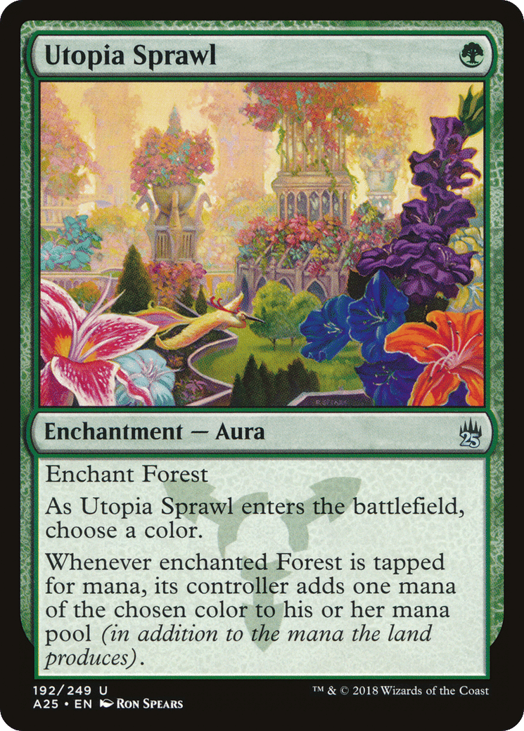 Utopia Sprawl — Masters 25 — Magic: The Gathering