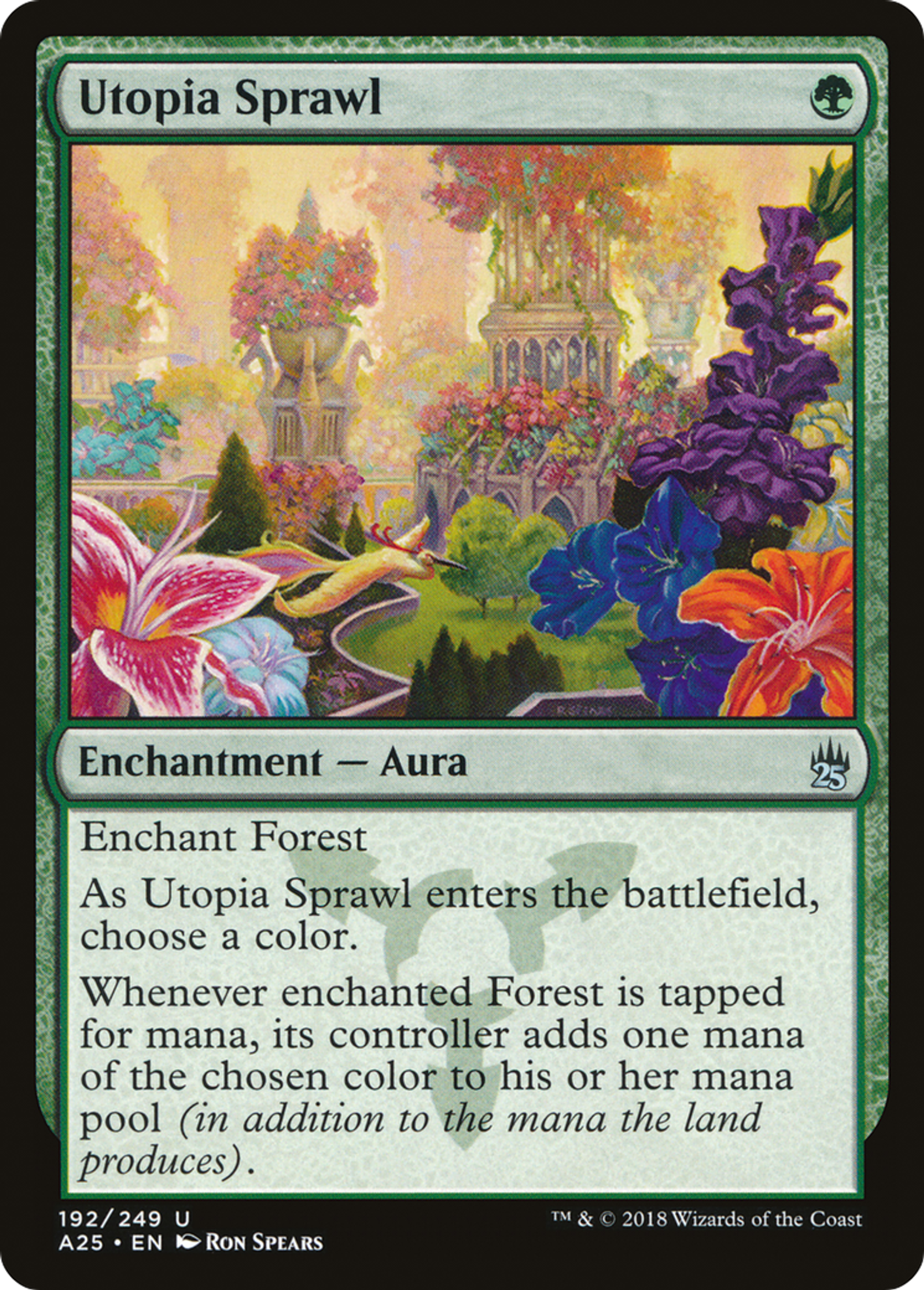 Utopia Sprawl — Masters 25 — Magic: The Gathering
