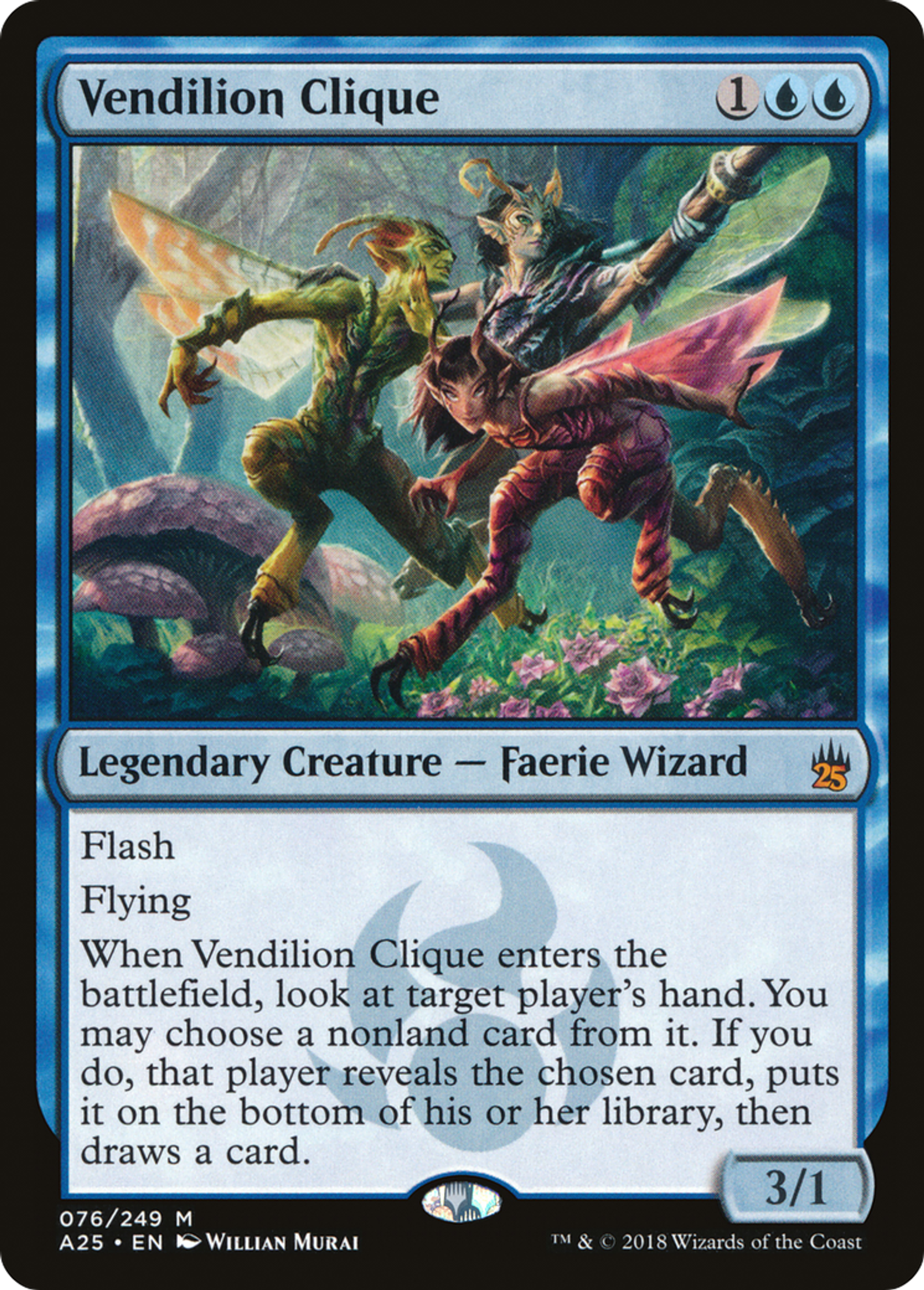 Vendilion Clique — Masters 25 — Magic: The Gathering