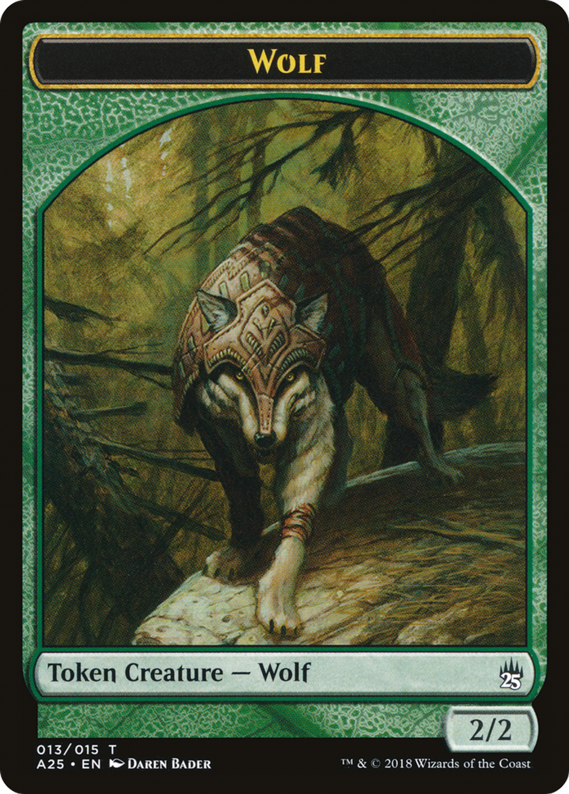 Wolf — Masters 25 — Magic: The Gathering
